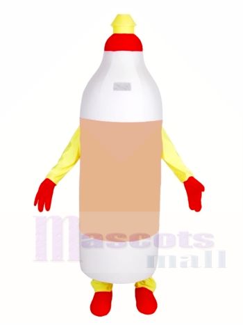 Flasche Maskottchen Kostüme trinken