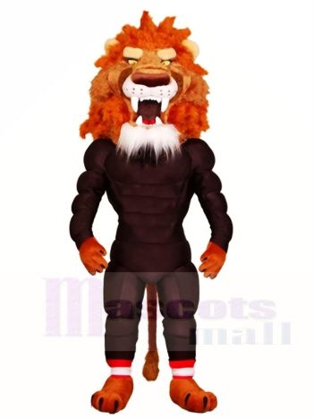 Heftiger Muskel Löwe Maskottchen Kostüme Tier