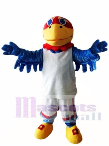 Kansas Ku Jayhawks Falken Vogel Maskottchen Kostüm