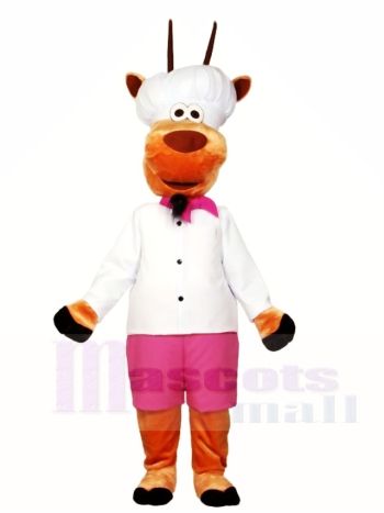 Cartoon Cook Schafe Maskottchen Kostüme Tier