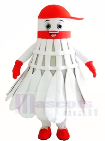 Shuttlecock Badminton Shuttle Maskottchen Kostüme Sport