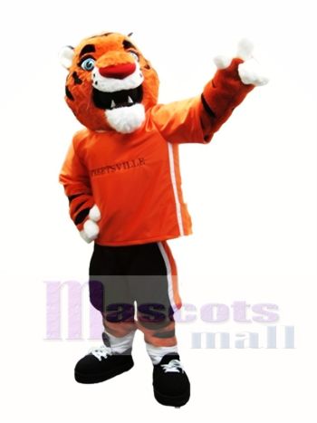 Orange Tiger Maskottchen Kostüme