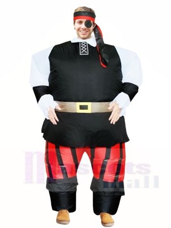 Piraten der Karibik Aufblasbar Halloween Weihnachten Kostüme für Erwachsene