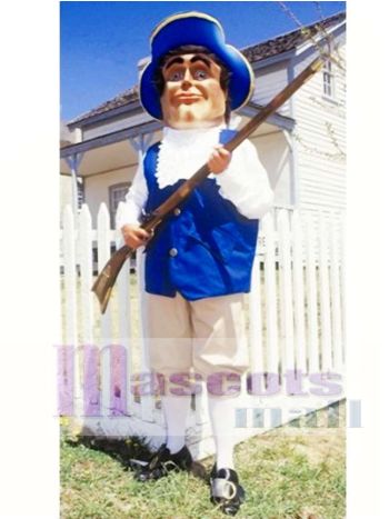 Patriot Maskottchen Kostüm Menschen