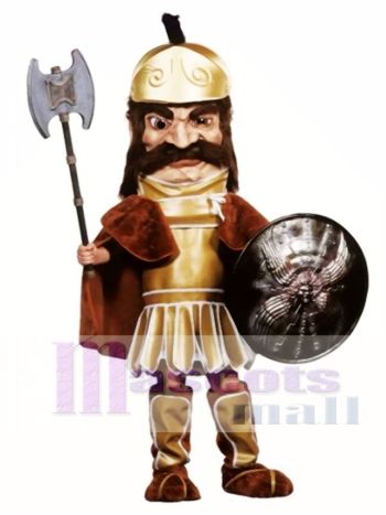 Trojanisches Krieger Maskottchen Kostüm (Schild und Axt nicht enthalten) Menschen 
