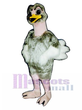 Süßes realistisches Strauß Maskottchen Kostüm