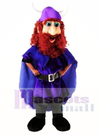 Freundliches Wikinger Maskottchen Kostüm