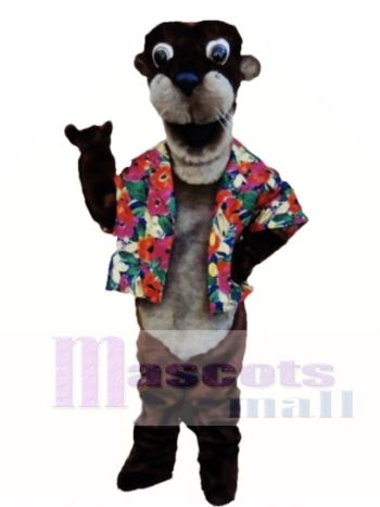 Otto Otter Maskottchen Kostüm
