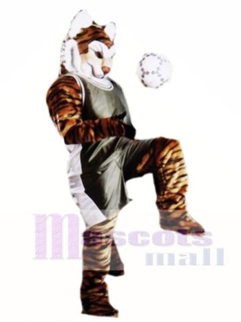 Niedliches Pro Tiger Maskottchen Kostüm