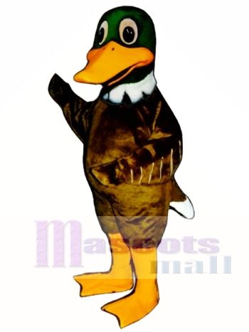 Niedlich Stockente Ente Maskottchen Kostüm Geflügel 