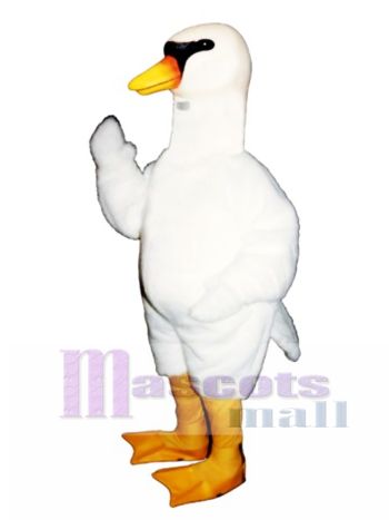 Nettes Schwan Maskottchen Kostüm