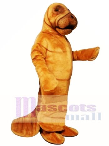 Niedlich Manni Manatis Maskottchen Kostüm Tier