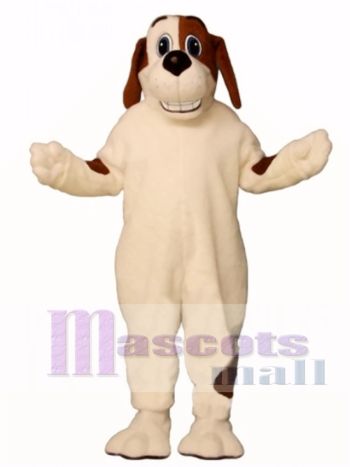 Nettes grinsendes Jagdhund Maskottchen Kostüm