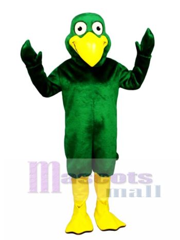Nettes Greenie Vogel Maskottchen Kostüm