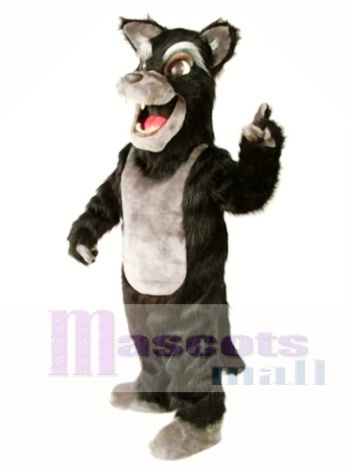 Nettes großes schlechtes Wolf Maskottchen Kostüm
