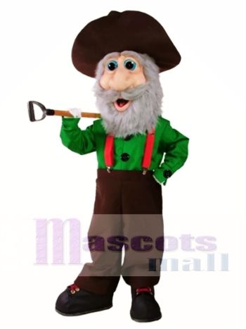 Bergmann Maskottchen Kostüm Menschen