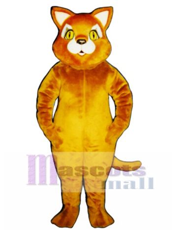 Nettes Zimt Katze Maskottchen Kostüm