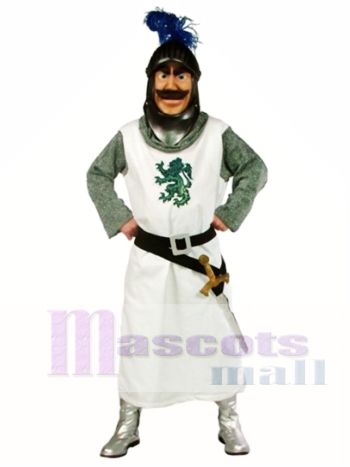 Ritter Maskottchen Kostüm Menschen 