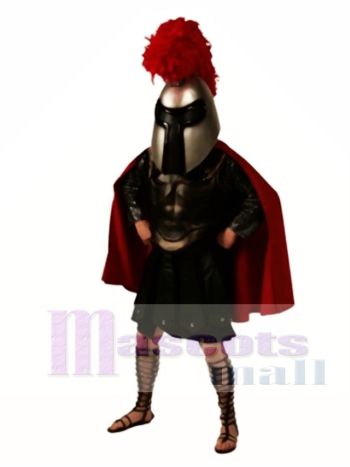 Krieger Maskottchen Kostüm