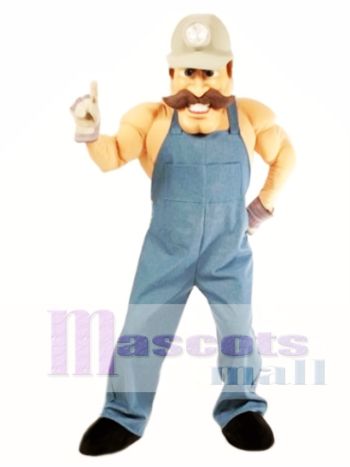 Bergmann Maskottchen Kostüm Menschen