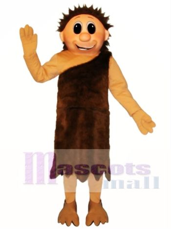 Ned Neandertaler Maskottchen Kostüm Menschen