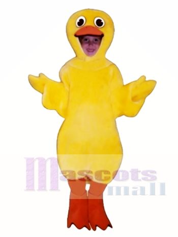 Nette Ente Maskottchen Kostüm Geflügel