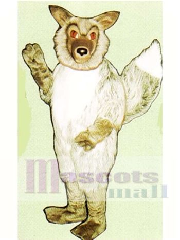 Nettes Wolf Maskottchen Kostüm