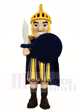 Krieger Ritter Maskottchen Kostüme Menschen