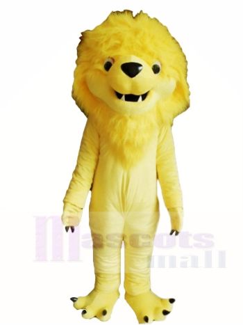 Gelb Löwe König Maskottchen Kostüme Tier