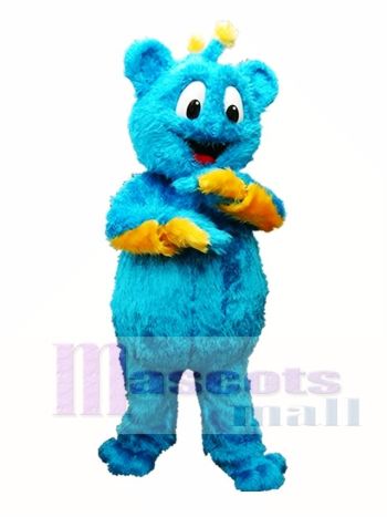 Blau Bär Maskottchen Kostüme