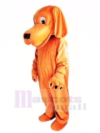 Braun Hund mit Lange Ohren Maskottchen Kostüme Karikatur