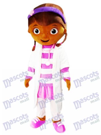Doc McStuffins Doktor Dottie Maskottchen Kostüm Karikatur