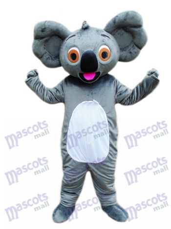 Koala mit rotem Zungen maskottchen Kostüm Tier