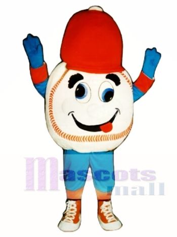 Verrücktes Baseball Maskottchen Kostüm