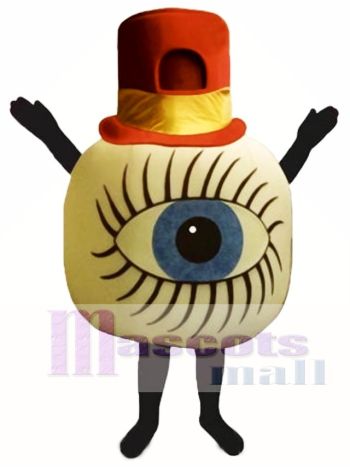 Kriechendes Auge Maskottchen Kostüm