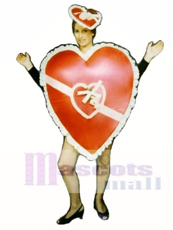 Valentine Maskottchen Kostüm