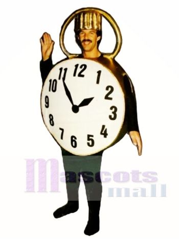 Uhr Maskottchen Kostüm