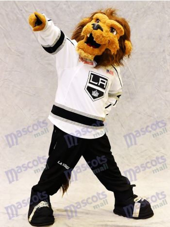 Bailey der Löwe des Los Angeles-Königs-Maskottchen-Kostüms