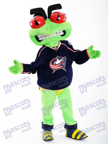 Stinger die blauen Jacken Columbus Blue Jackets Maskottchen Kostüm Insekt