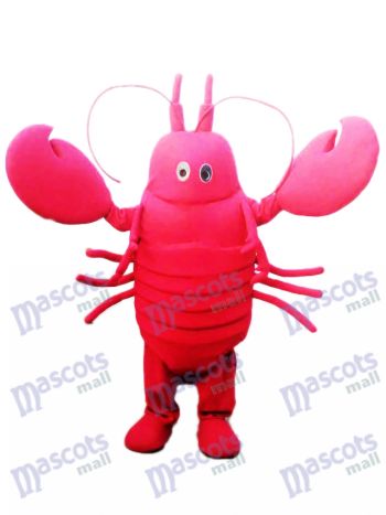 Red Krebse Maskottchen Kostüm Meeresfrüchte Ozean
