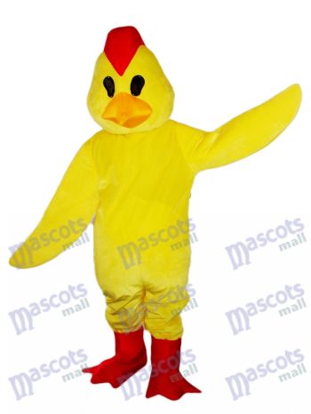 Gelbes Küken Hahn Hahn Maskottchen Kostüm Tier