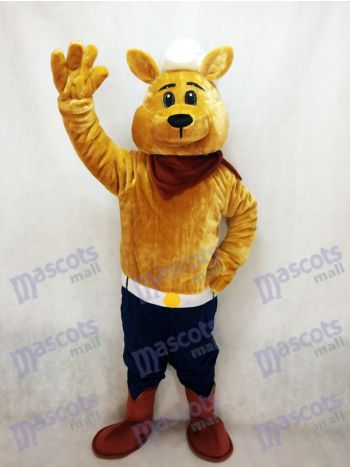 Cowboy Kojote Wolf Maskottchen Kostüm
