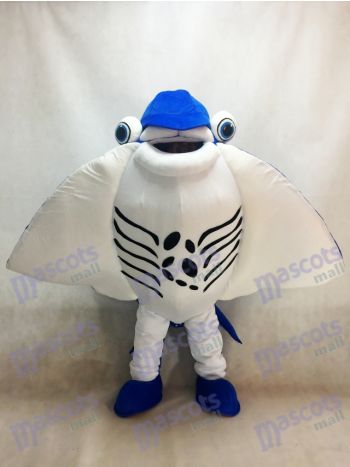 Mantarochen Teufel Strahlen Maskottchen Kostüm Ozean Aquarium