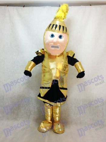 Goldene Erwachsene Ritter College St. Rose Maskottchen Kostüm