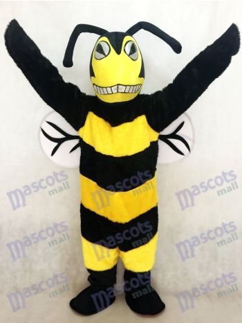 Neues schwarzes und gelbes erwachsenes Bienen/ Hornissen Maskottchen Kostüm