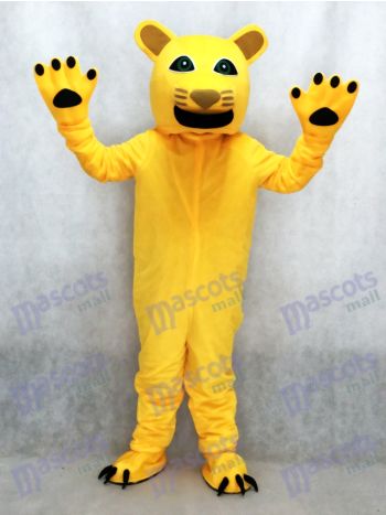 Neues gelbes Puma Maskottchen Kostüm Tier
