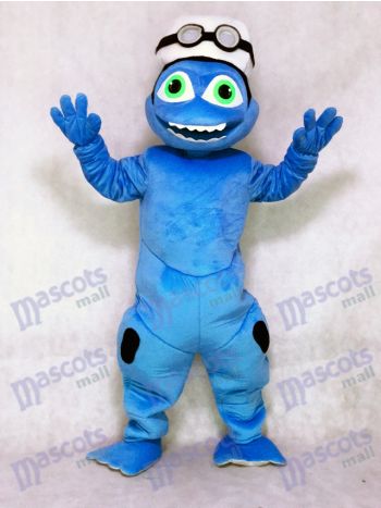 Nette verrückte Frosch Maskottchen Kostüm Abendkleid Ausstattung