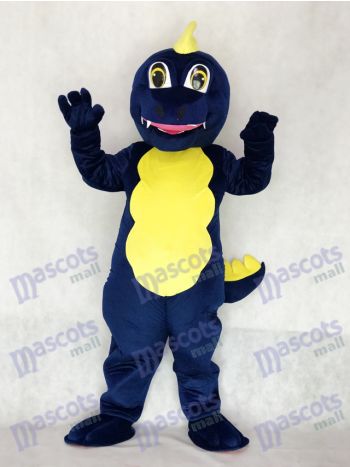 Erwachsener Marine Blau Drache Maskottchen Kostüm Tier