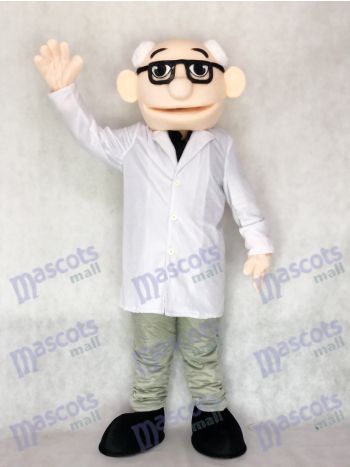 Neues Professor Doktormaskottchen Kostüm