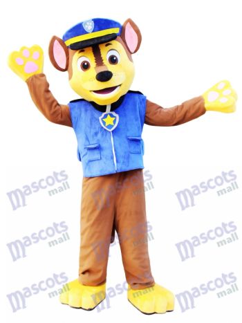 Chase Paw Patrol Maskottchen Deutscher Schäferhund Polizei und Traffic Cop Cartoon Anime